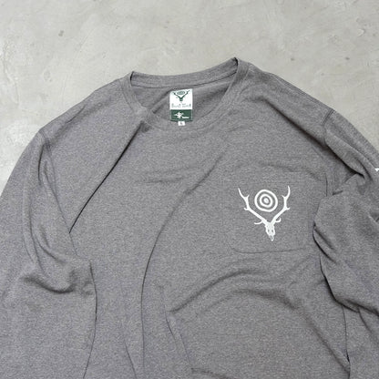 【South2 West8】サウスツーウエストエイト men's SOUTH2 WEST8 × FOXFIRE L/S Round Pocket Tee-SCORON "2Color" ※ネコポス可