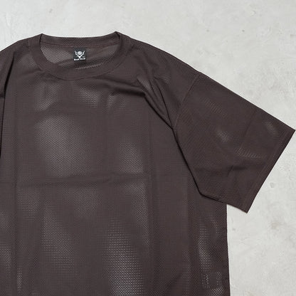 【South2 West8】サウスツーウエストエイト men's S/S Crew Neck Shirt - Knit Mesh "2Color" ※ネコポス可