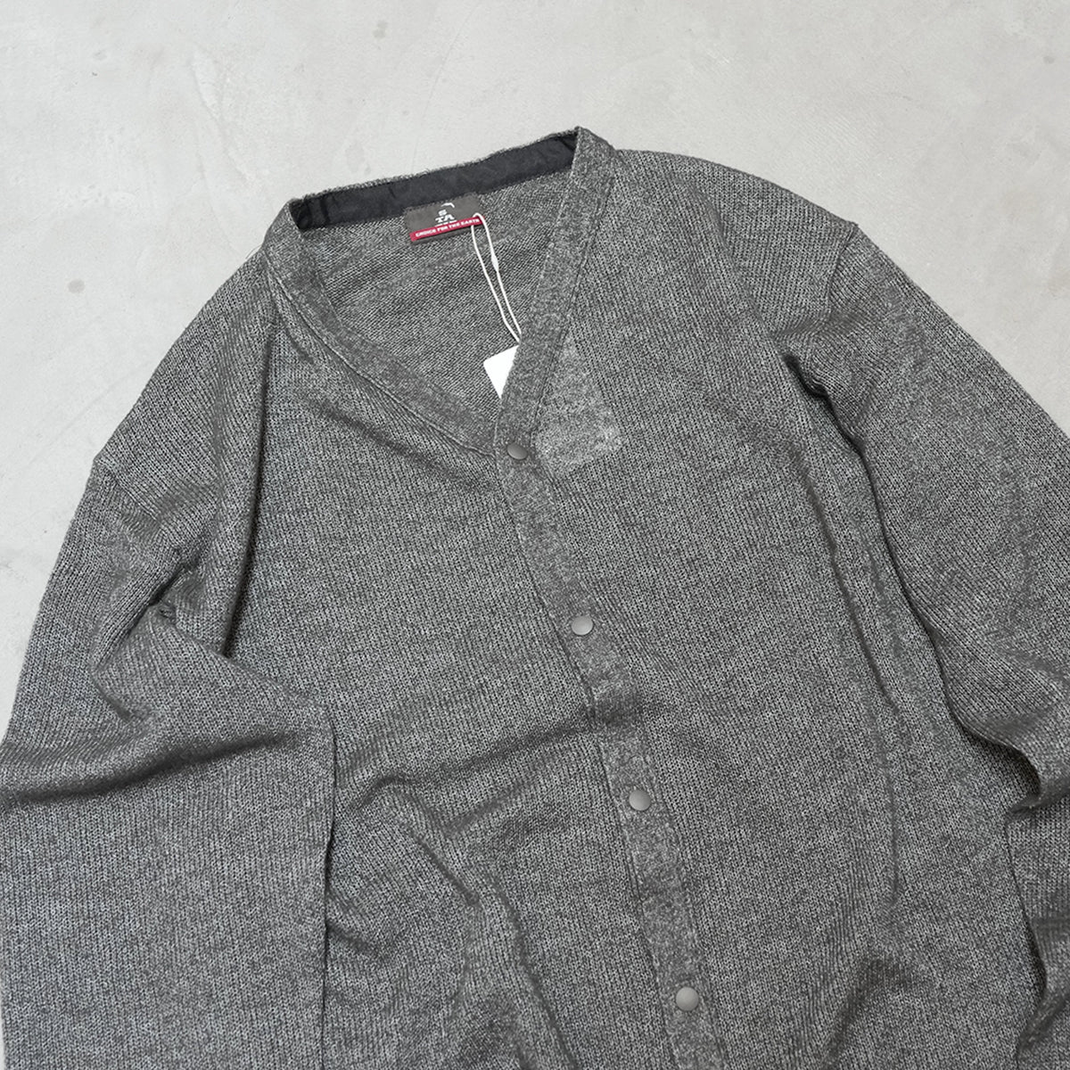 【STATIC】スタティック unisex Roar Cardigan "Off Black"