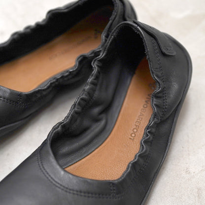 【VIVOBAREFOOT】ヴィヴォ ベアフット women's Asana Yin Ballerina Leather "Obsidian"