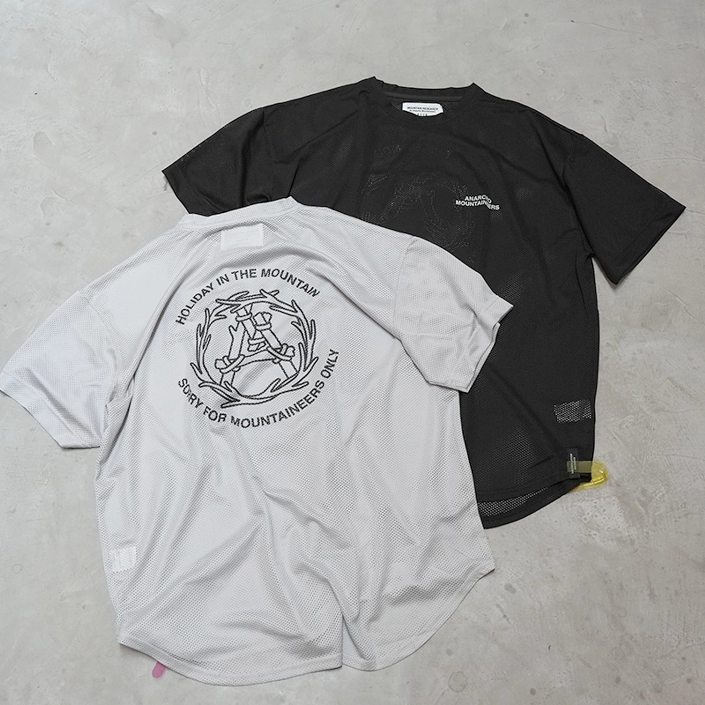【Mountain Research】マウンテンリサーチ Mesh Tee ”A Wreathe” "2Color" ※ネコポス可