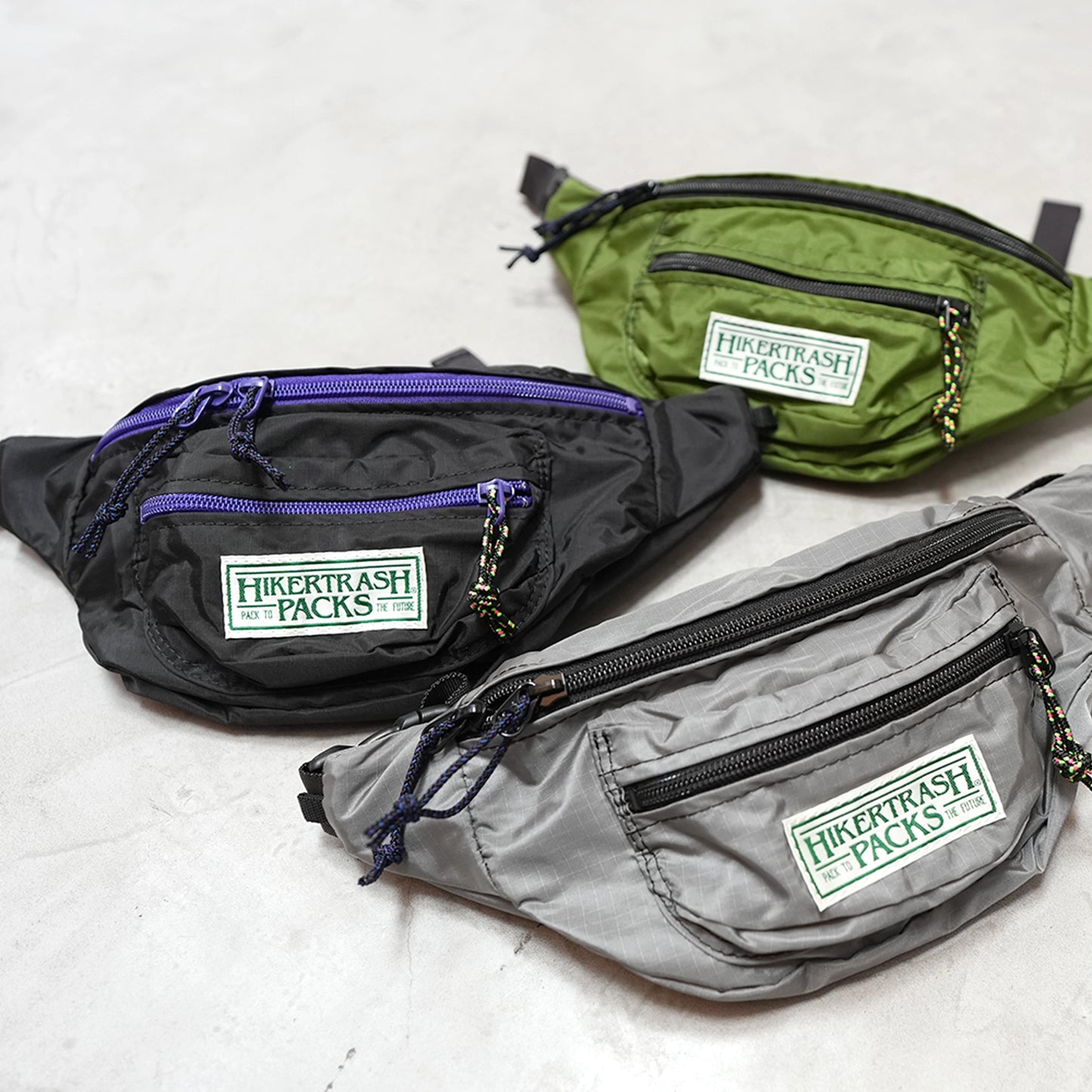 【HIKER TRASH】ハイカートラッシュ Pack To The Future "4Color"