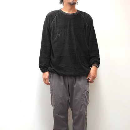 【South2 West8】サウスツーウエストエイト men's Reversible L/S Crew Neck Shirt - Poly Tricot "2Color"