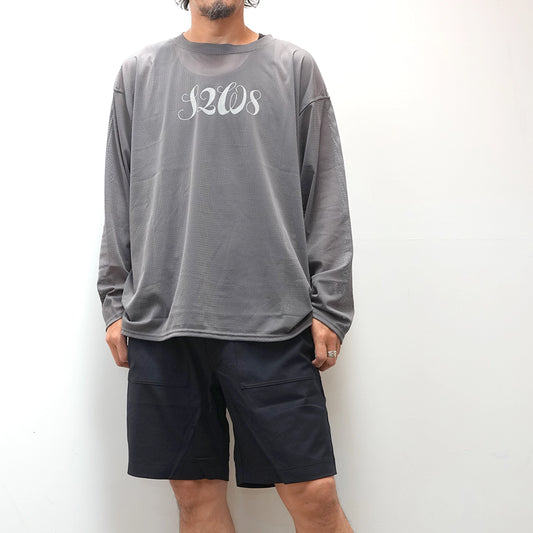 【South2 West8】サウスツーウエストエイト men's  L/S Crew Neck Shirt - Knit Mesh/S2W8 "3Color" ※ネコポス可