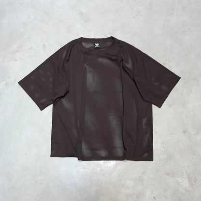 【South2 West8】サウスツーウエストエイト men's S/S Crew Neck Shirt - Knit Mesh "2Color" ※ネコポス可