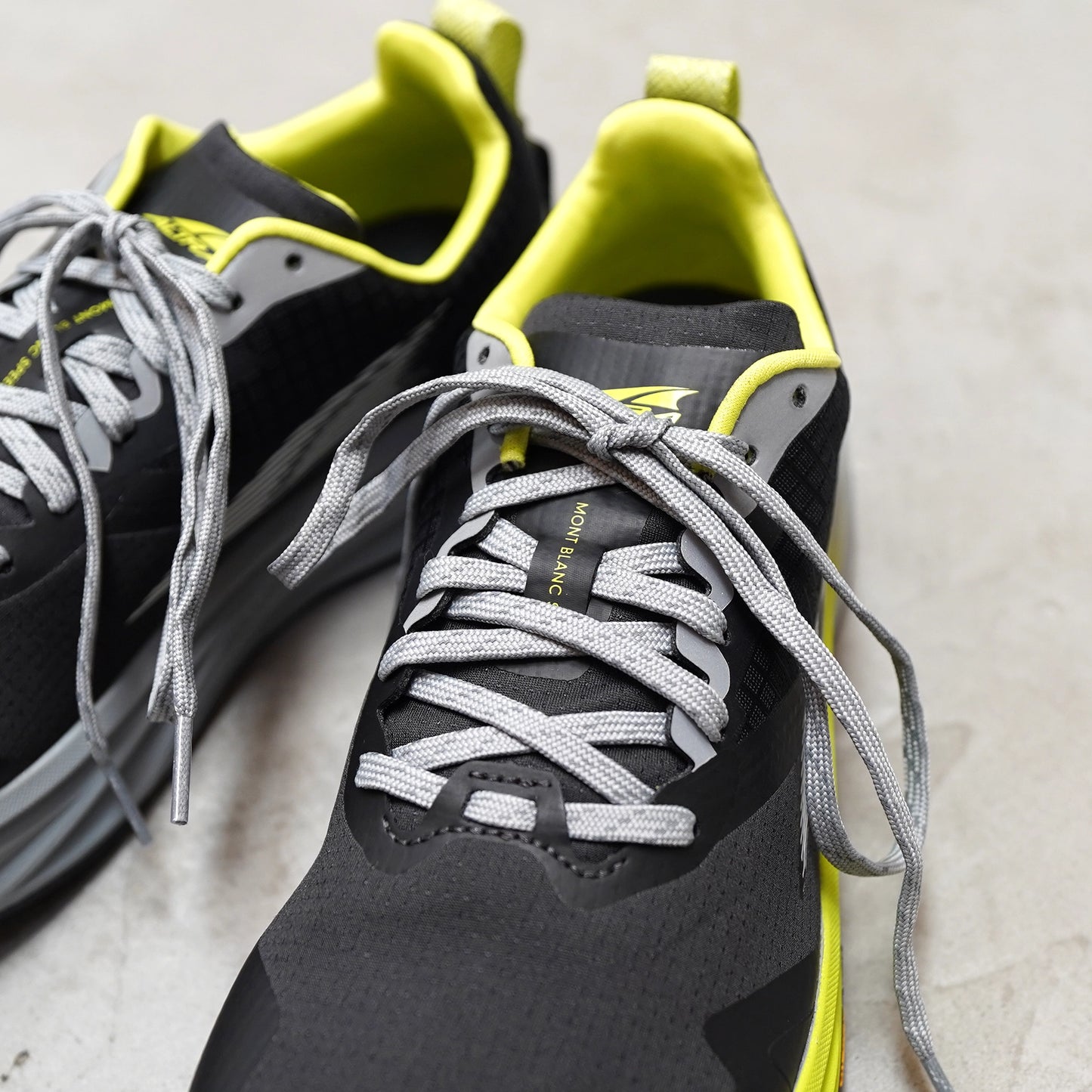 【ALTRA】アルトラ men's Mont Blanc Speed "Black×Lime"