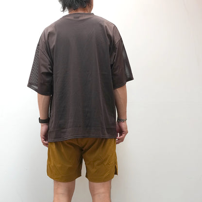 【South2 West8】サウスツーウエストエイト men's S/S Crew Neck Shirt - Knit Mesh "2Color" ※ネコポス可