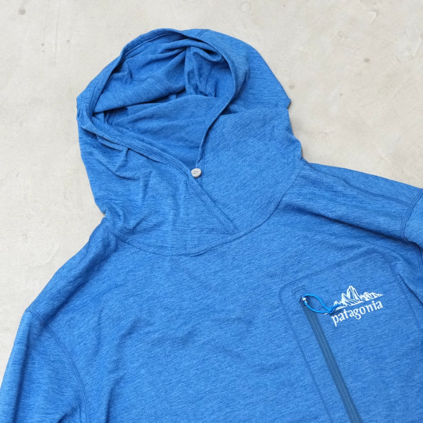 【patagonia】パタゴニア men's Capilene® Cool Sun Hoody (Cloud Crag Crest) ※ネコポス可