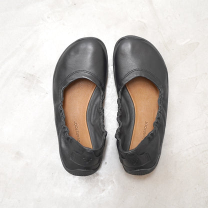【VIVOBAREFOOT】ヴィヴォ ベアフット women's Asana Yin Ballerina Leather "Obsidian"