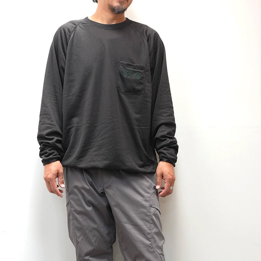 【South2 West8】サウスツーウエストエイト men's Reversible L/S Crew Neck Shirt - Poly Tricot "2Color"