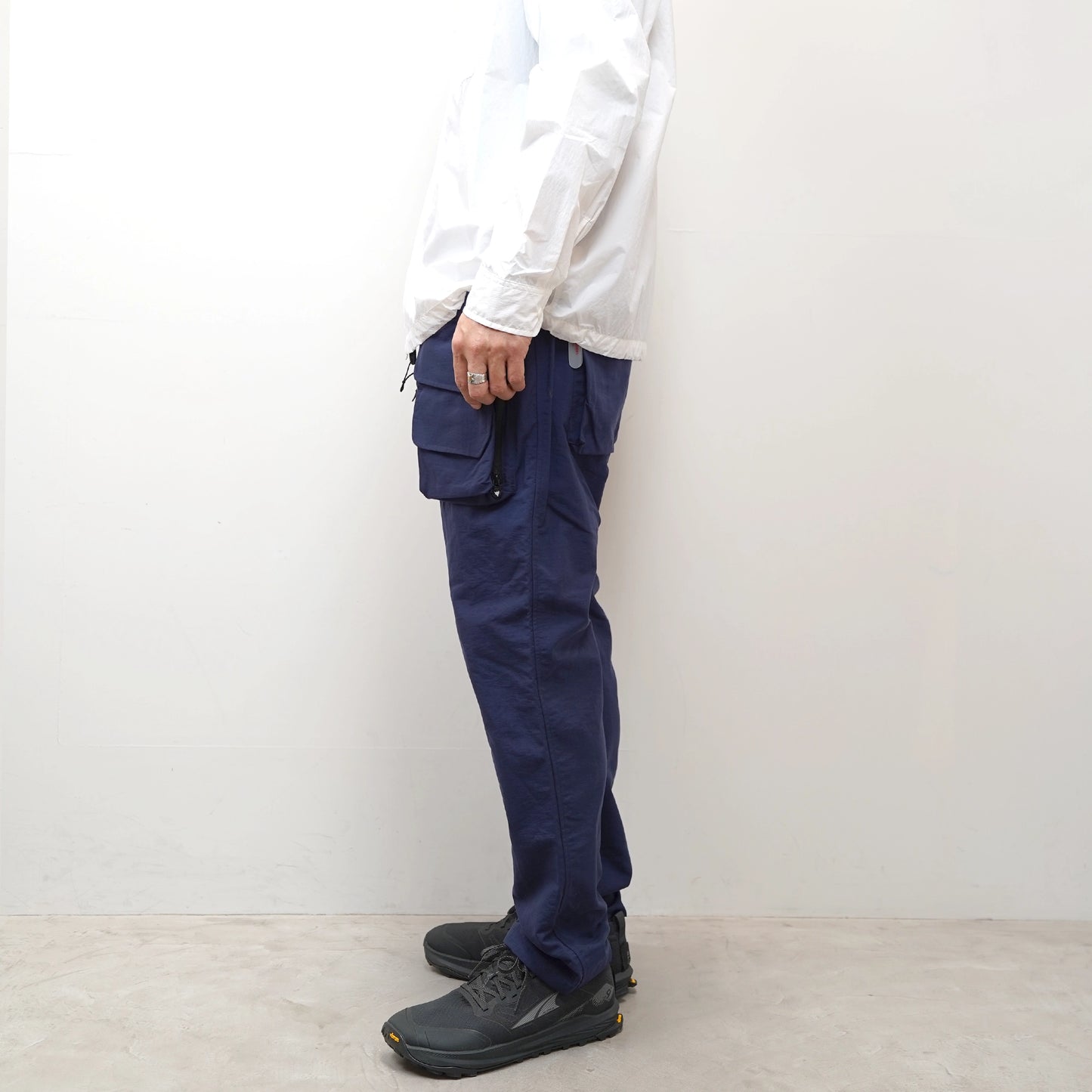 【South2 West8】サウスツーウエストエイト men's Tenkara Trout Pant-Nylon Poplin "Navy"