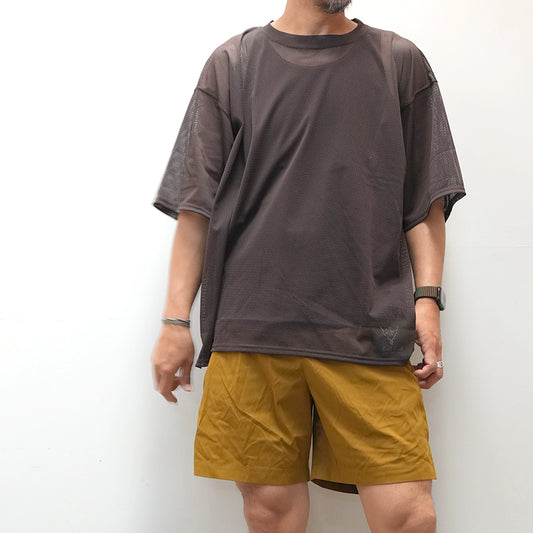 【South2 West8】サウスツーウエストエイト men's S/S Crew Neck Shirt - Knit Mesh "2Color" ※ネコポス可
