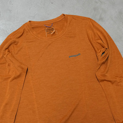 【patagonia】パタゴニア women's Long-Sleeved Capilene Cool Daily Shirt (Boardshort Logo) ※ネコポス可