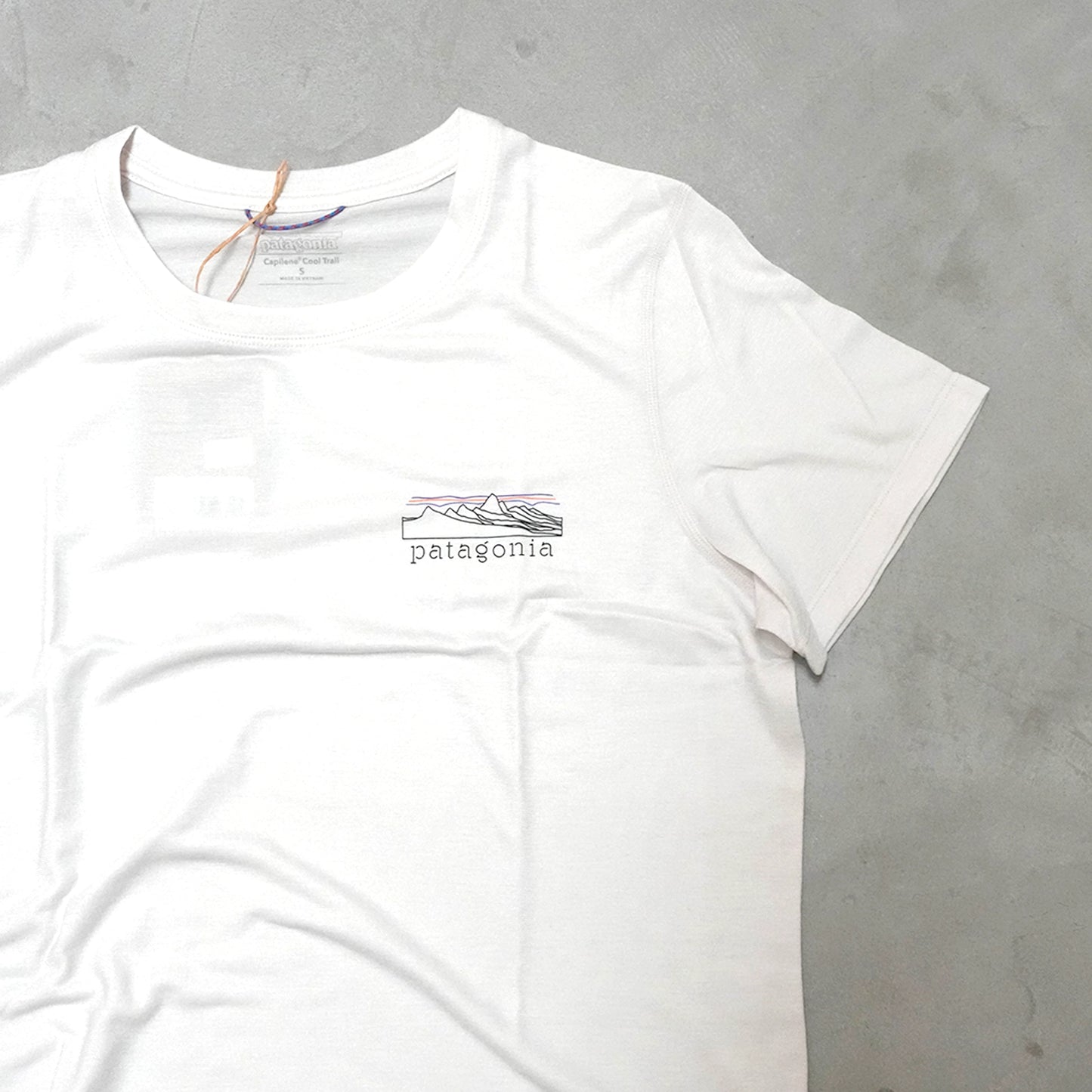 【patagonia】パタゴニア women's Capilene Cool Trail Shirt(Stratapeaks) ※ネコポス可