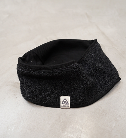 【ACLIMA】 アクリマ Reborn Terry Headband "Dark Grey Melange" ※ネコポス可