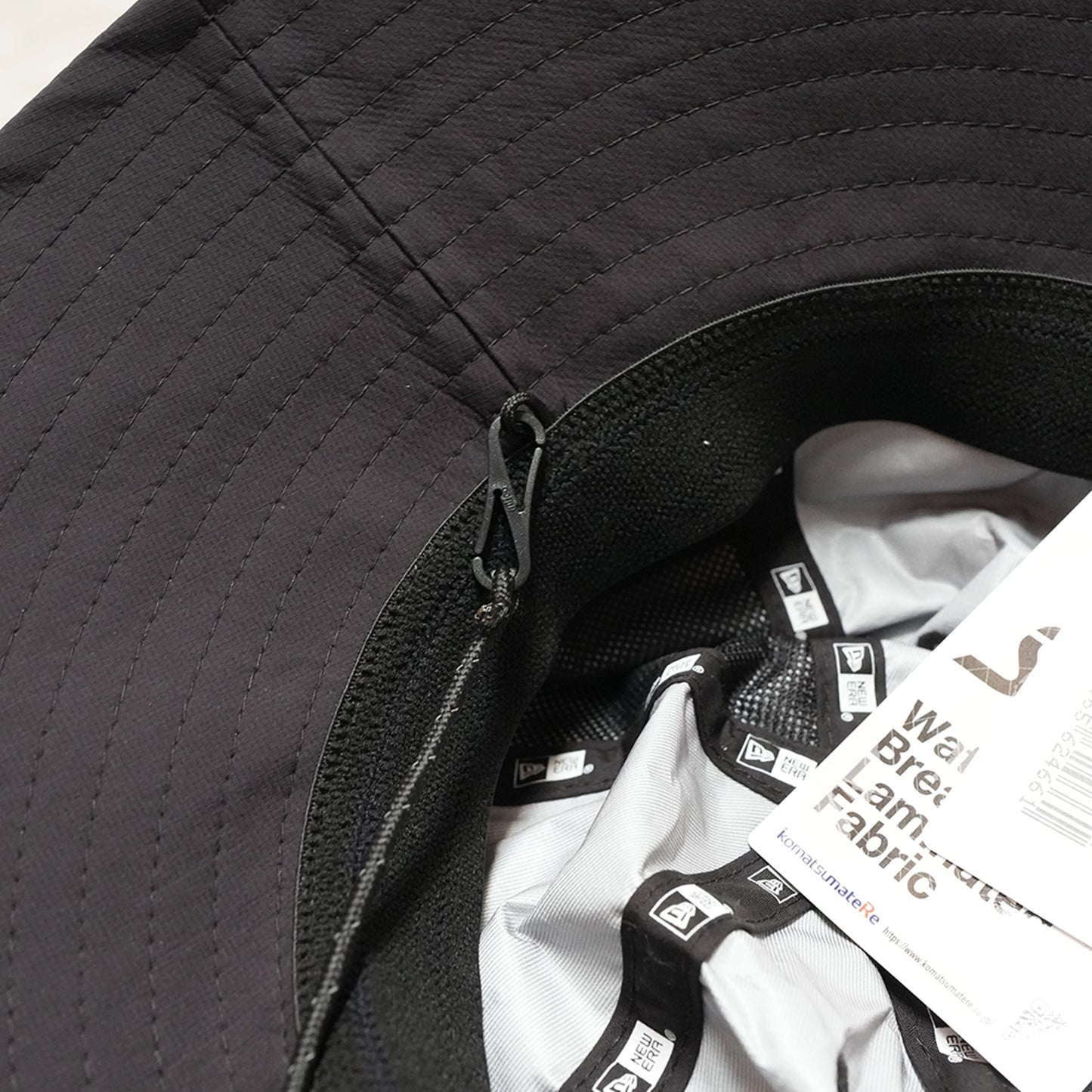 【NEW ERA OUTDOOR】ニューエラアウトドア Adventure Wide Brim 15D 3L Nylon  "Black" ※ネコポス可
