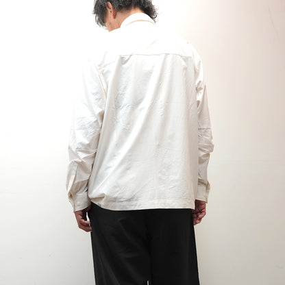 【HOUDINI】フーディニ men's Symbio Base Shirt "Paper White"