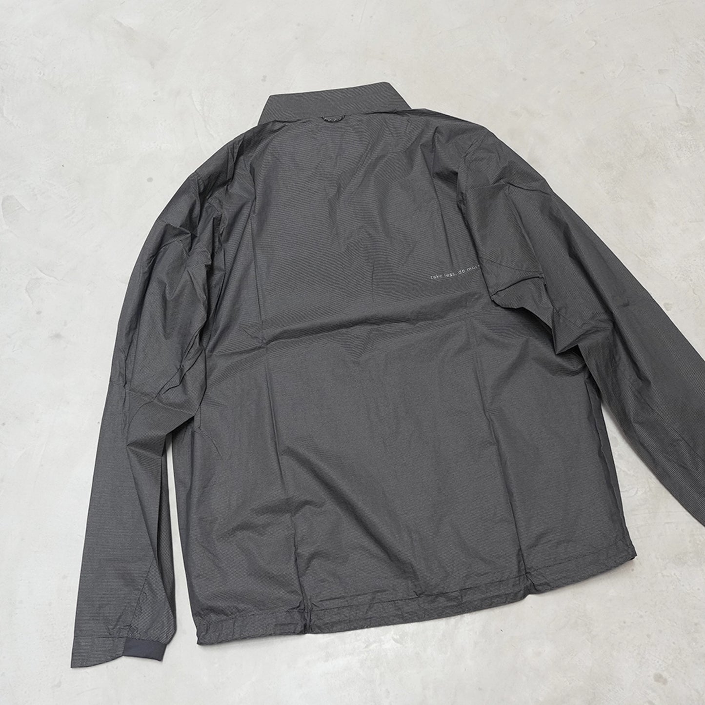 【Gossamer Gear】ゴッサマーギア unisex GG Hoodless Jacket with Dyneema "Black"