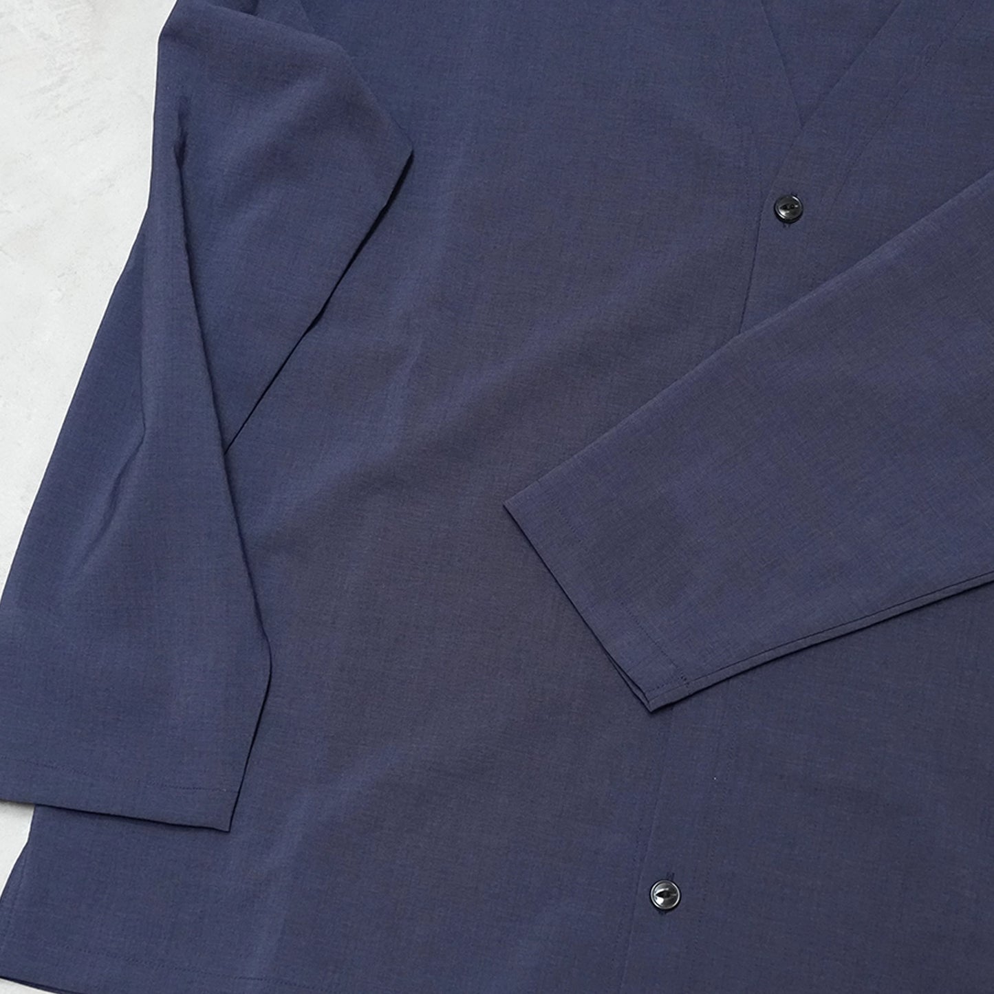 【South2 West8】サウスツーウエストエイト men's  V-Neck Cardigan - Poly Oxford "2Color"