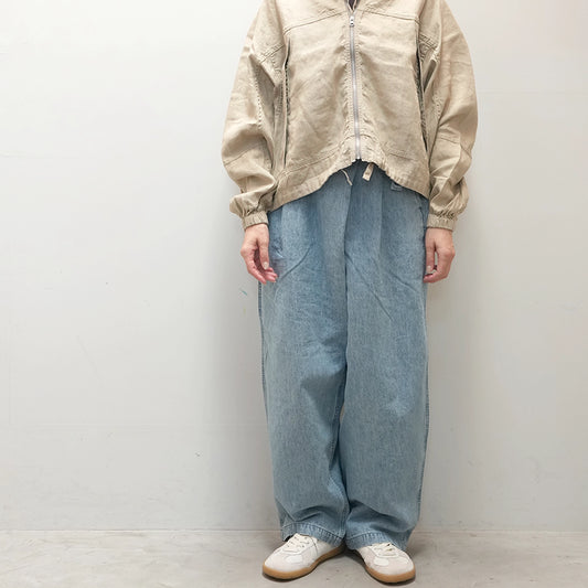 【THE NORTH FACE Purple Label】ノースフェイスパープルレーベル women's Linen Cotton Denim Field Wrap Pants "2Color"