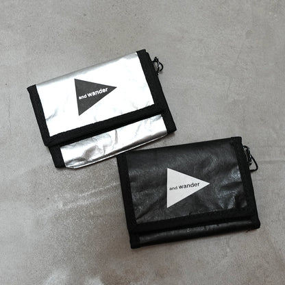 【and wander】アンドワンダー compact wallet "2Color" ※ネコポス可