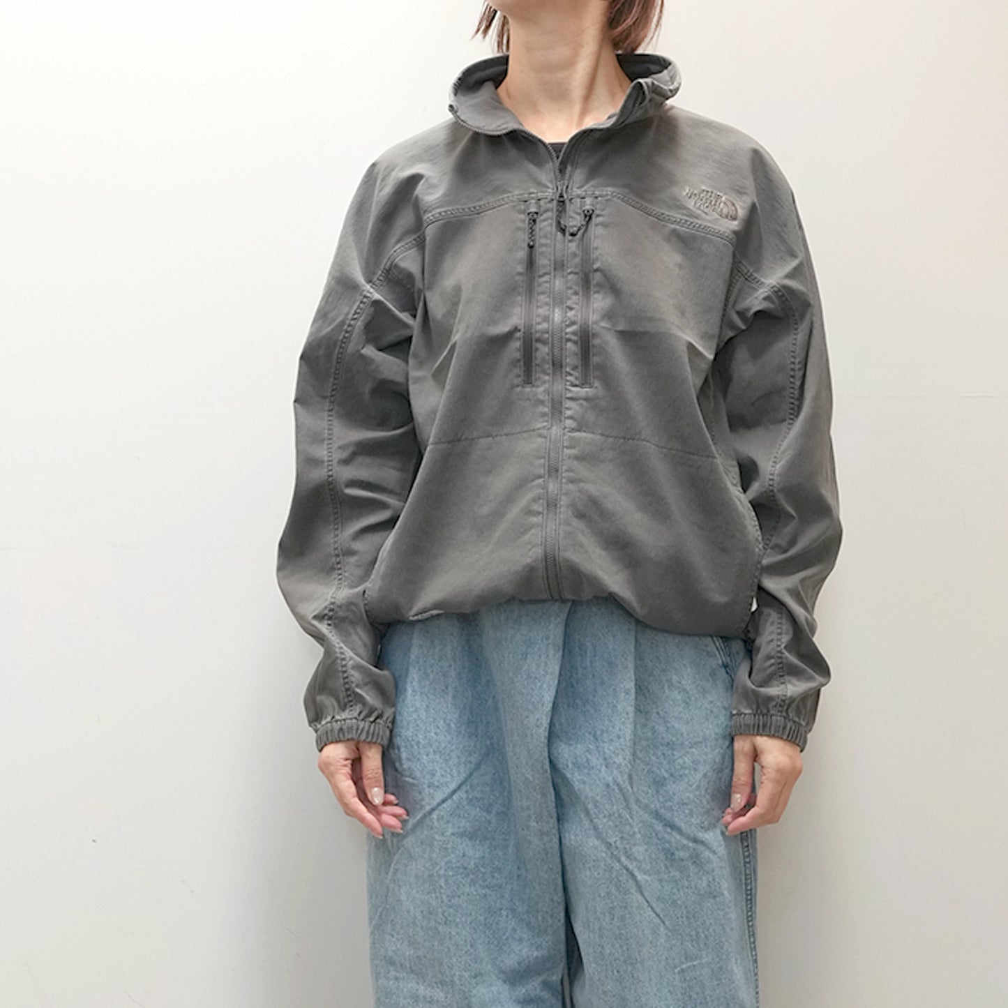【THE NORTH FACE GAR】ザノースフェイス unisex GAR Faded Soft Shell Jacket "Pache Gray"
