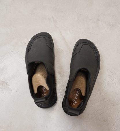 【VIVOBAREFOOT】ヴィヴォ ベアフット women's Gobi Chelsea "Obsidian"