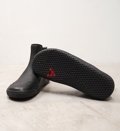 【VIVOBAREFOOT】ヴィヴォ ベアフット women's Gobi Chelsea "Obsidian"