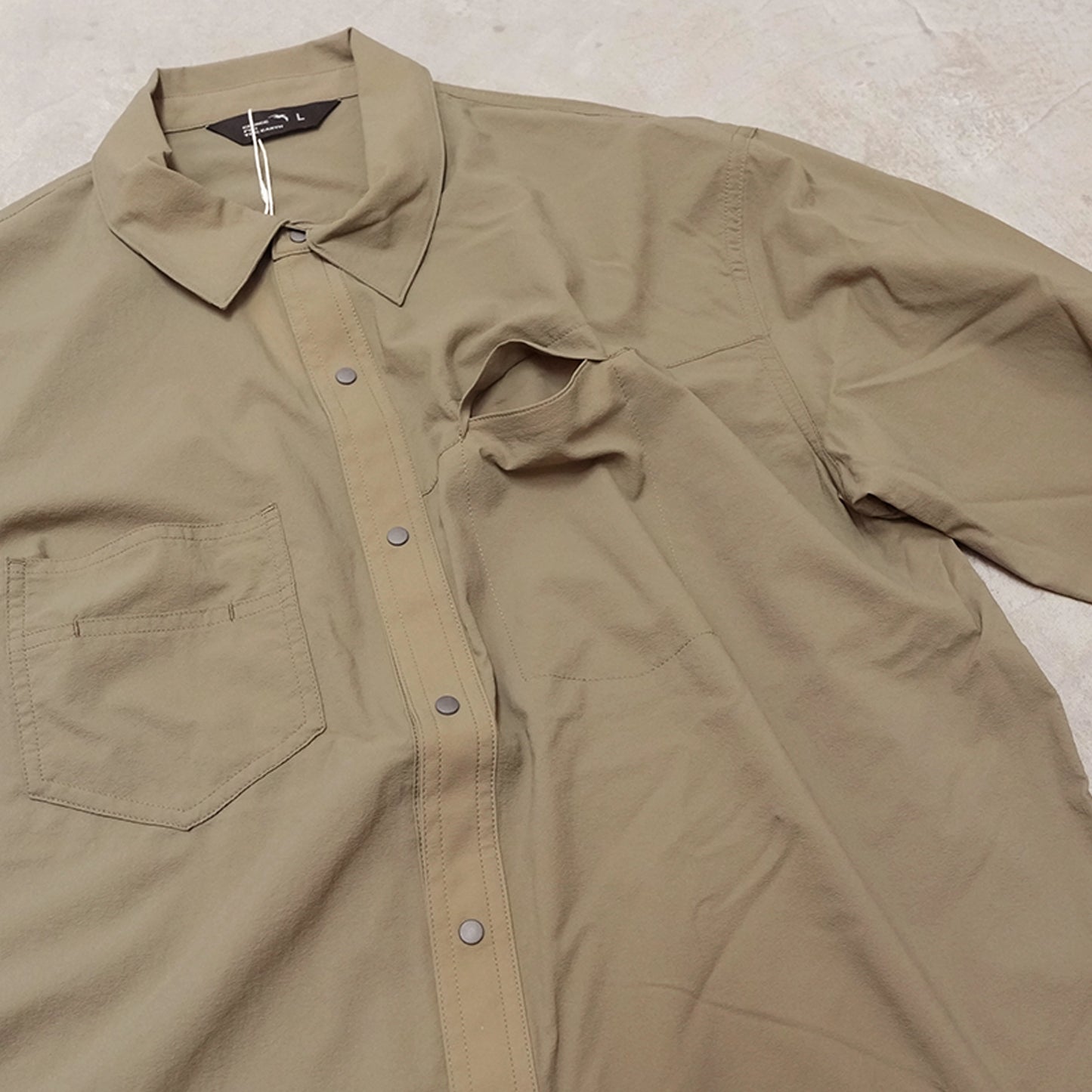 【STATIC】スタティック unisex Merced River L/S Shirts "2Color"