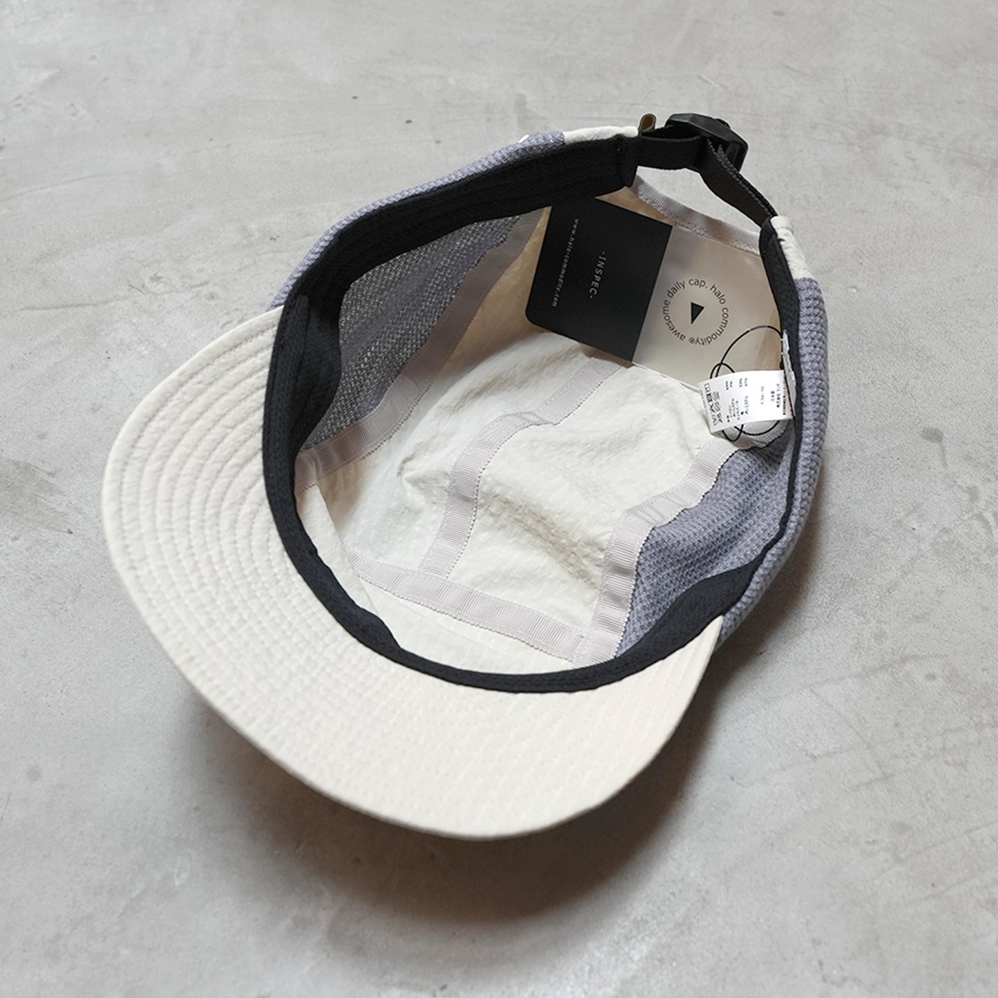 【halo commodity】ハロコモディティ Uneven Rip Cap "3Color" ※ネコポス可