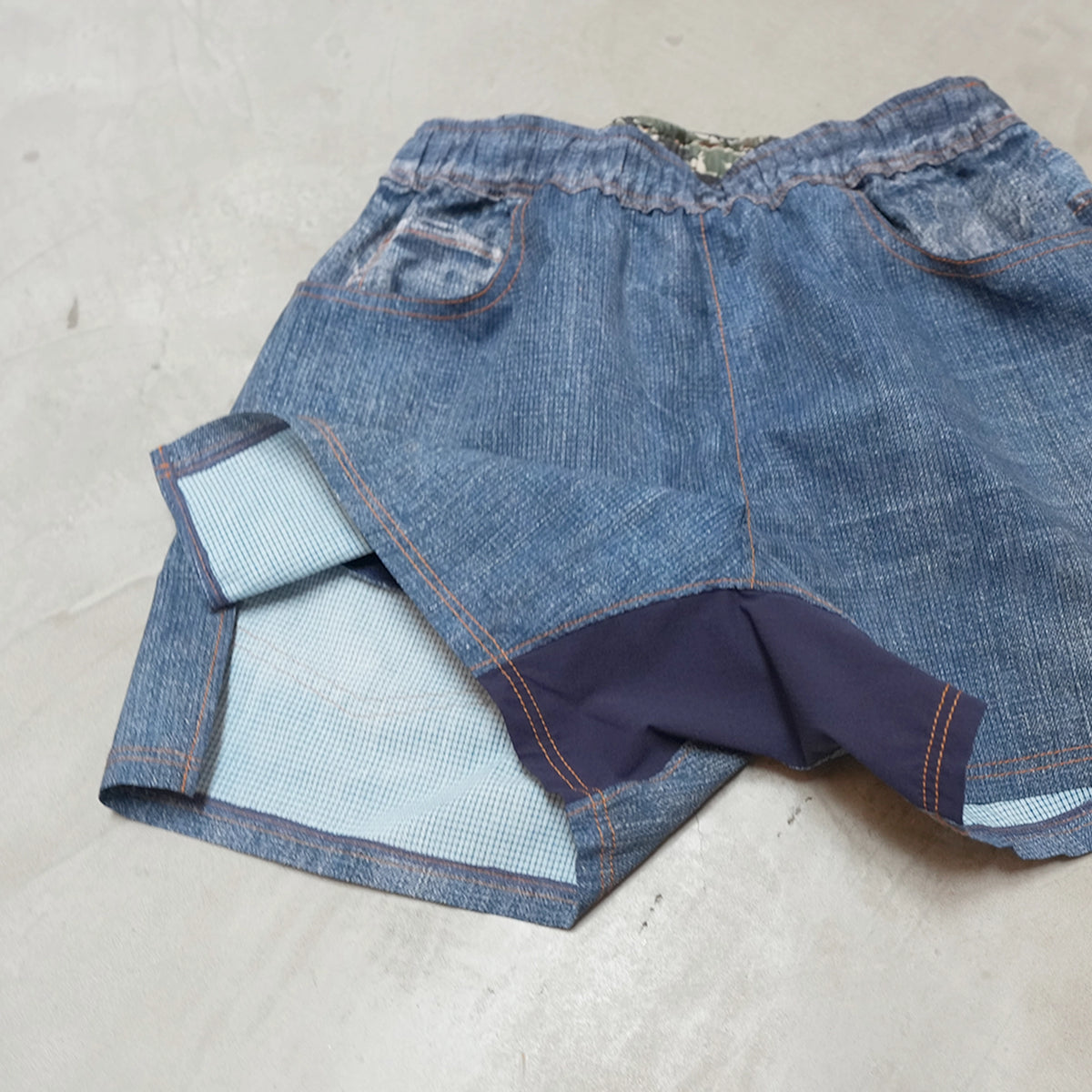 【Mountain Martial Arts】マウンテンマーシャルアーツ  MMA Denim Run Shorts (Regular / Type R)