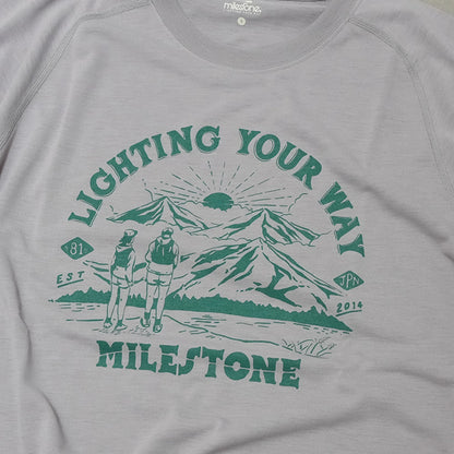 【milestone】マイルストーン unisex milestone Original T-Shirt Canvas "National Park" "2Color" ※ネコポス可