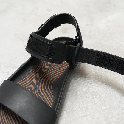 【VIVOBAREFOOT】ヴィヴォ ベアフット women's Sensus Yin Sandal "Raven"