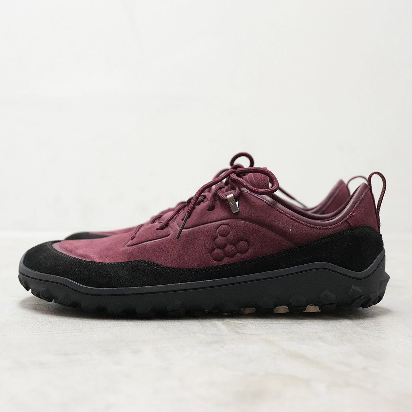 【VIVOBAREFOOT】ヴィヴォ ベアフット men's Tracker Leather AT Low Ⅱ Suede "Fig"