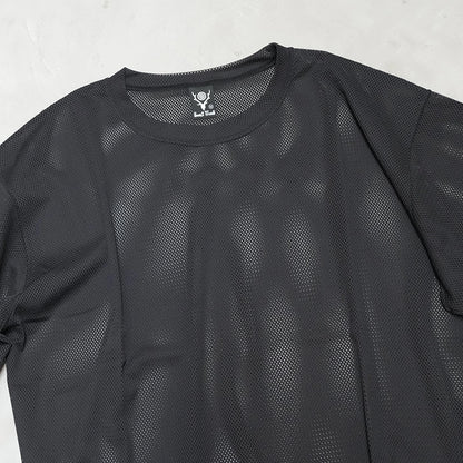 【South2 West8】サウスツーウエストエイト men's S/S Crew Neck Shirt - Knit Mesh "2Color" ※ネコポス可