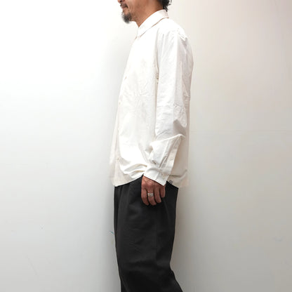 【HOUDINI】フーディニ men's Symbio Base Shirt "Paper White"