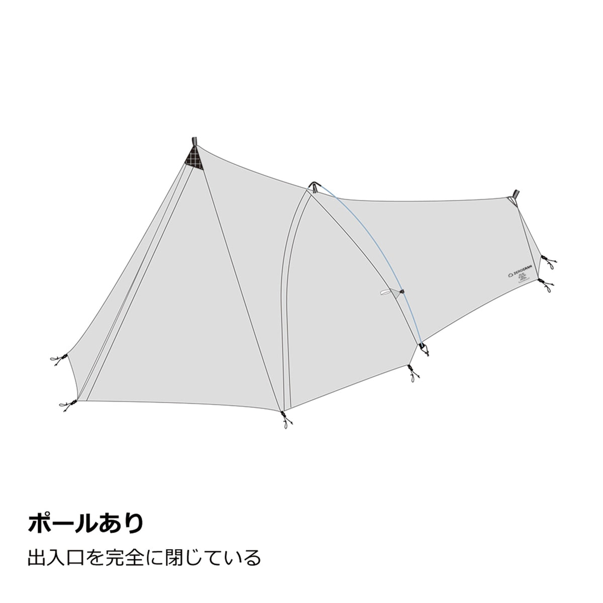 【ZEROGRAM】ゼログラム ZERO1 Pro "Stone Gray"