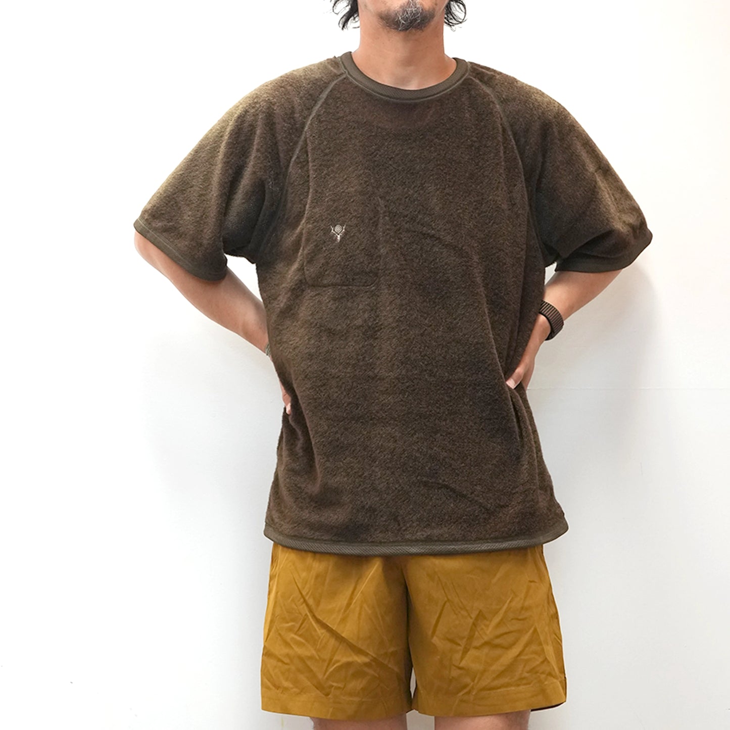 【South2 West8】サウスツーウエストエイト men's Reversible S/S Crew Neck Shirt-Poly Tricot "3Color" ※ネコポス可