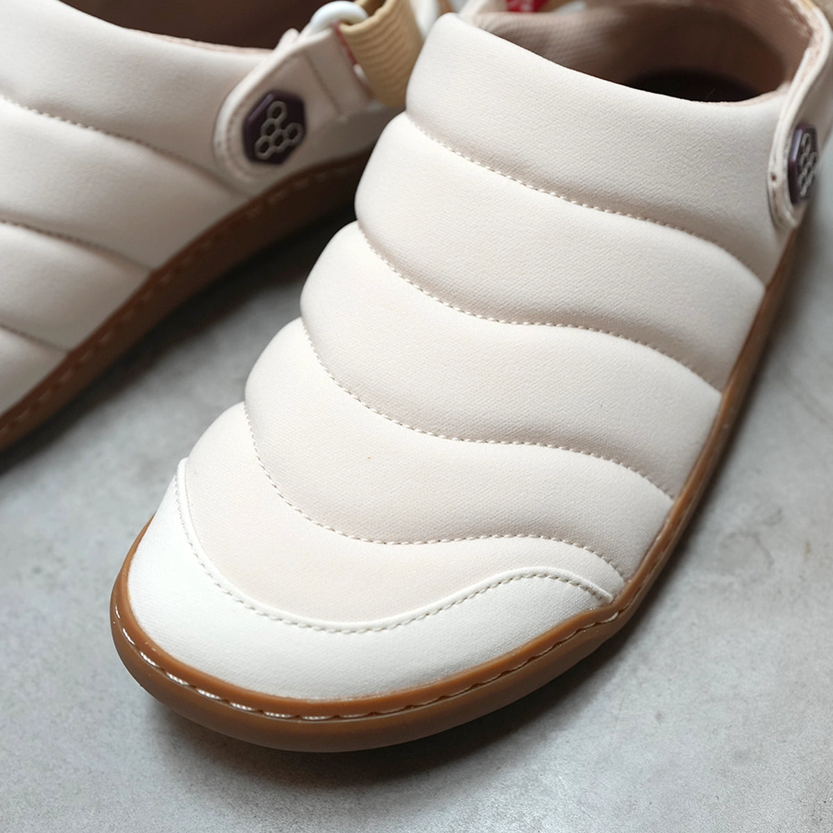 【VIVOBAREFOOT】ヴィヴォ ベアフット women's Gobi Wavey Mule Textile "Sand"