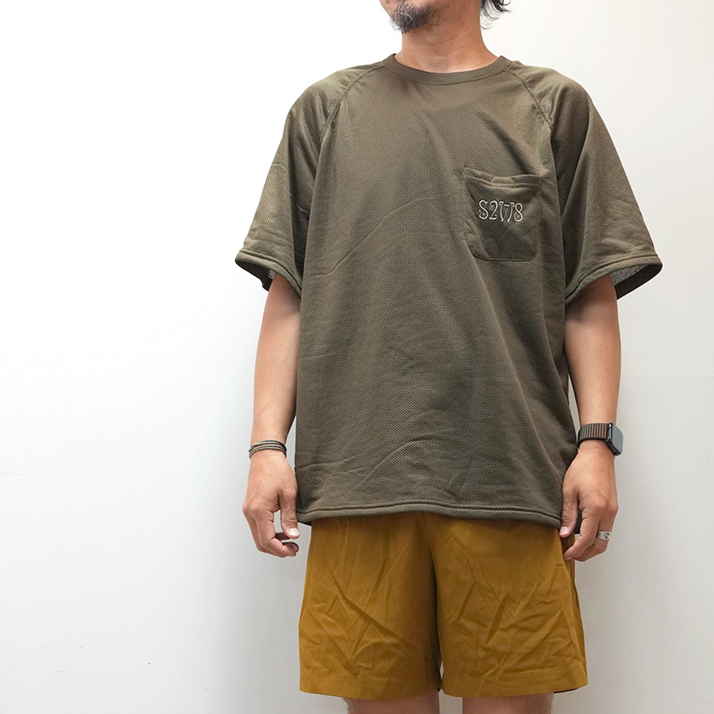 【South2 West8】サウスツーウエストエイト men's Reversible S/S Crew Neck Shirt-Poly Tricot "3Color" ※ネコポス可