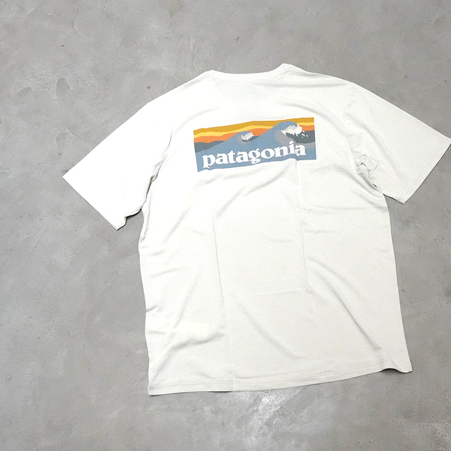 【patagonia】パタゴニア men's Capilene Cool Daily Shirt(Boardshort Logo) "DYWH" ※ネコポス可