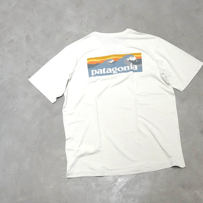 【patagonia】パタゴニア men's Capilene Cool Daily Shirt(Boardshort Logo) "DYWH" ※ネコポス可