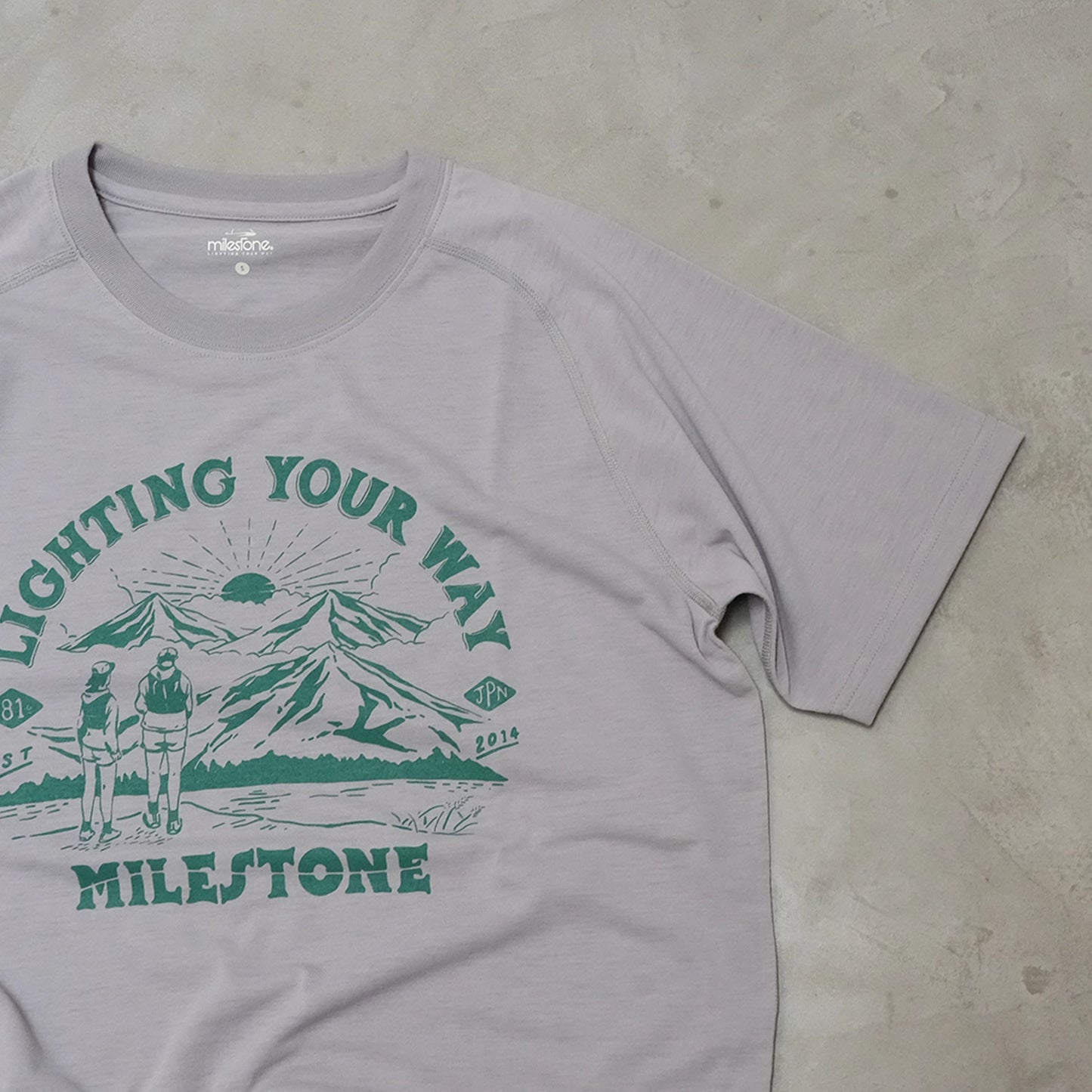 【milestone】マイルストーン unisex milestone Original T-Shirt Canvas "National Park" "2Color" ※ネコポス可