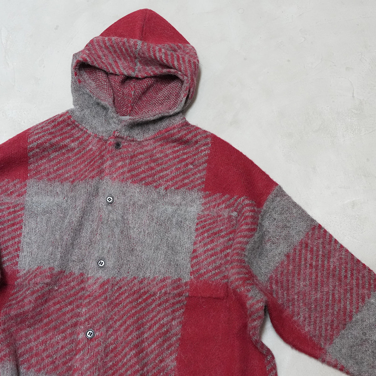 【nanamica】 ナナミカ women's OOAL Mohair Hooded Jacket "2Color"