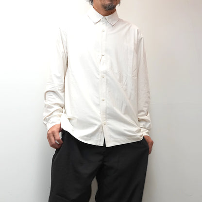 【HOUDINI】フーディニ men's Symbio Base Shirt "Paper White"