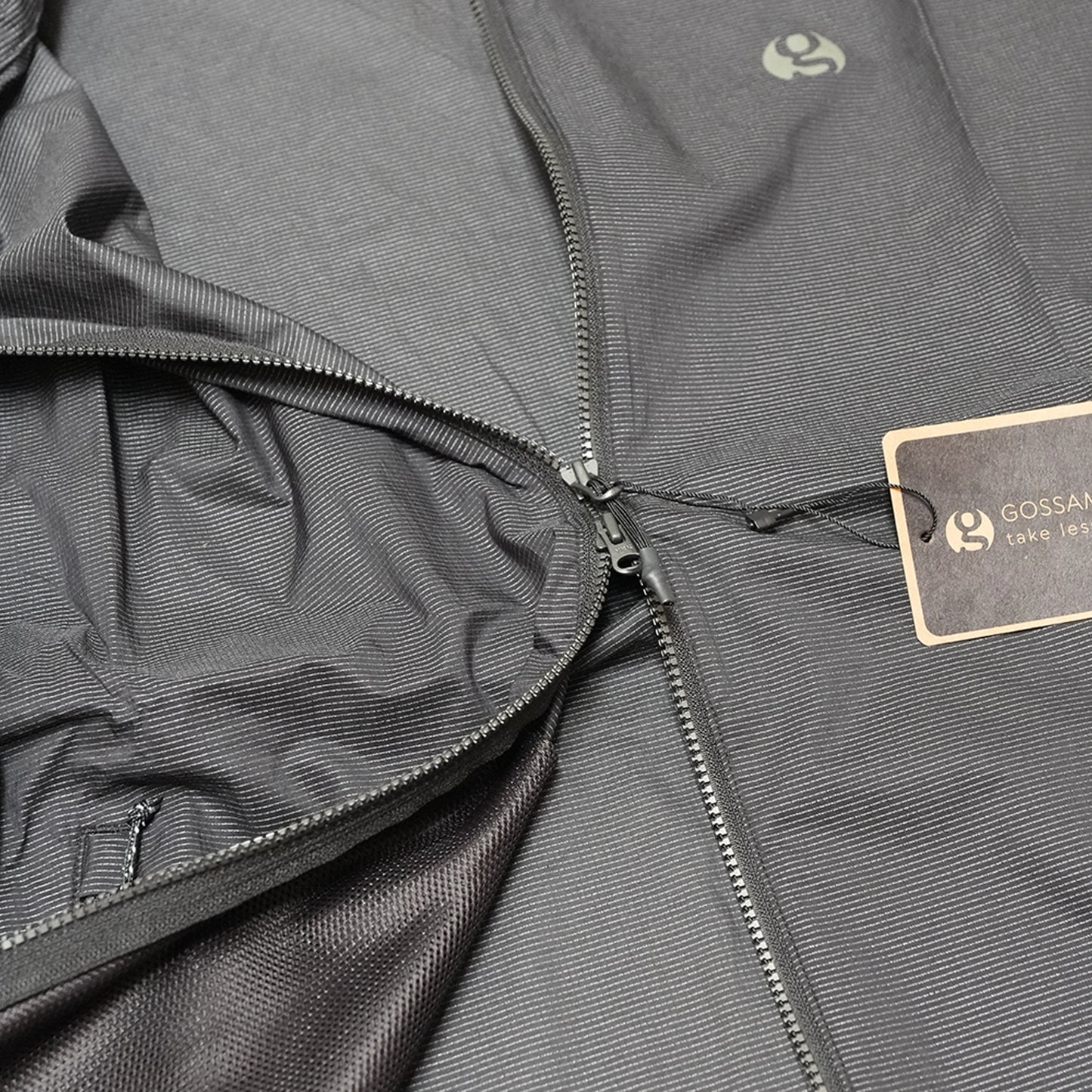 【Gossamer Gear】ゴッサマーギア unisex GG Hoodless Jacket with Dyneema "Black"