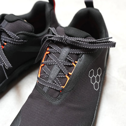【VIVOBAREFOOT】ヴィヴォ ベアフット women's Primus Trail Flow Waterproof "Eclipse×Molten Lava"