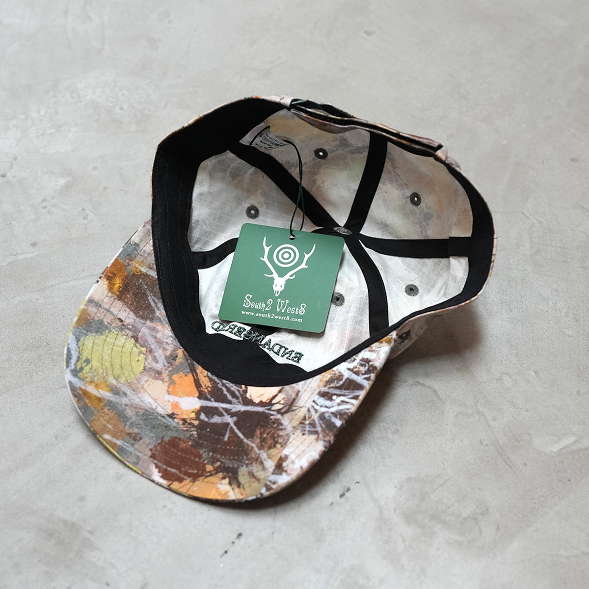 【South2 West8】サウスツーウエストエイト 〈SOUTH2 WEST8〉x〈BEN MILLER〉6 Panel Cap - Printed Cotton Ripstop "2Color"