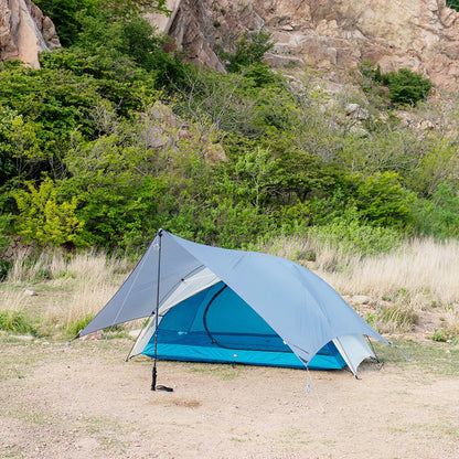 【ZEROGRAM】ゼログラム NANO Tarp UL HEXA "Stone Gray"