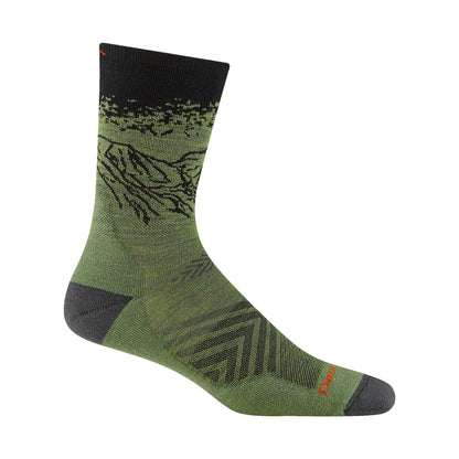 【DARN TOUGH VERMONT】 ダーンタフバーモント Vert Micro Crew Ultra-Lightweight Running Socks "Lichen" ※ネコポス可